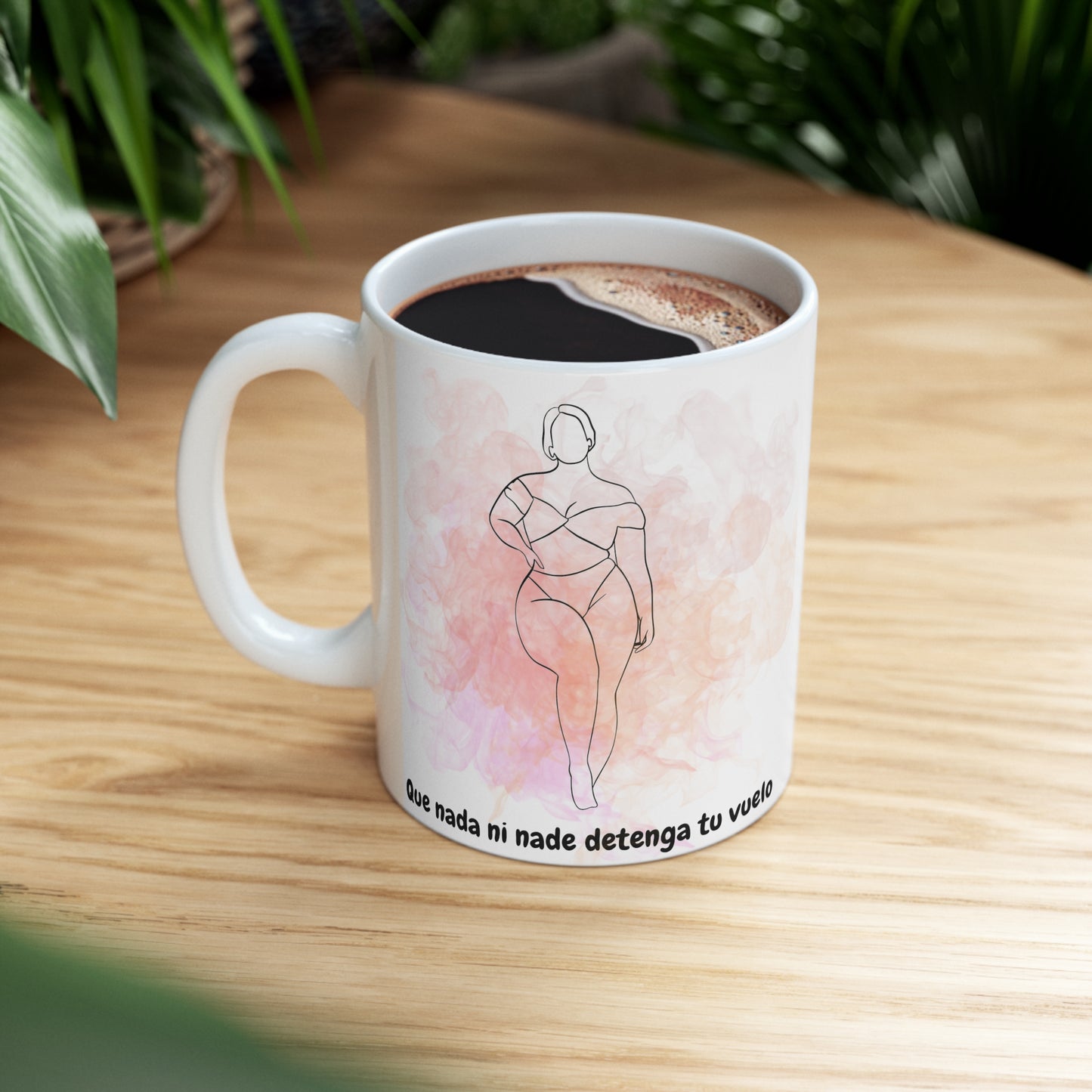 Que Nada Detenga Tu Vuelo Ceramic Mug 11oz