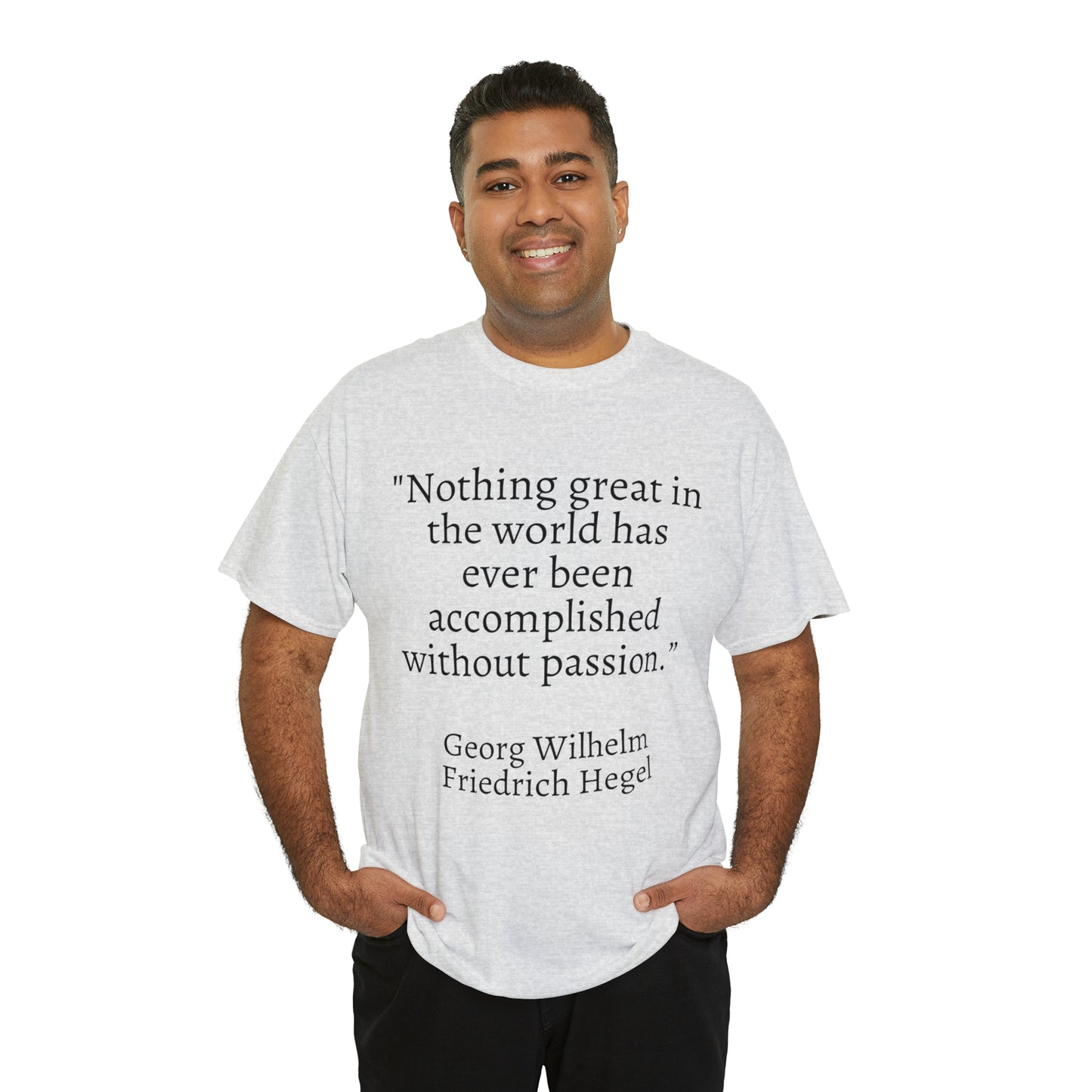Unisex Heavy Cotton Tee Quotes Georg Wilhelm
