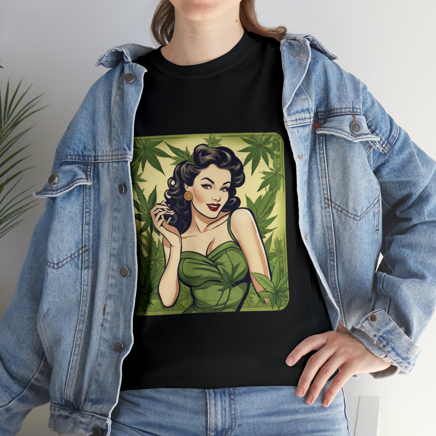 Unisex Heavy Cotton Tee Cannabis Enthusiast No. 11