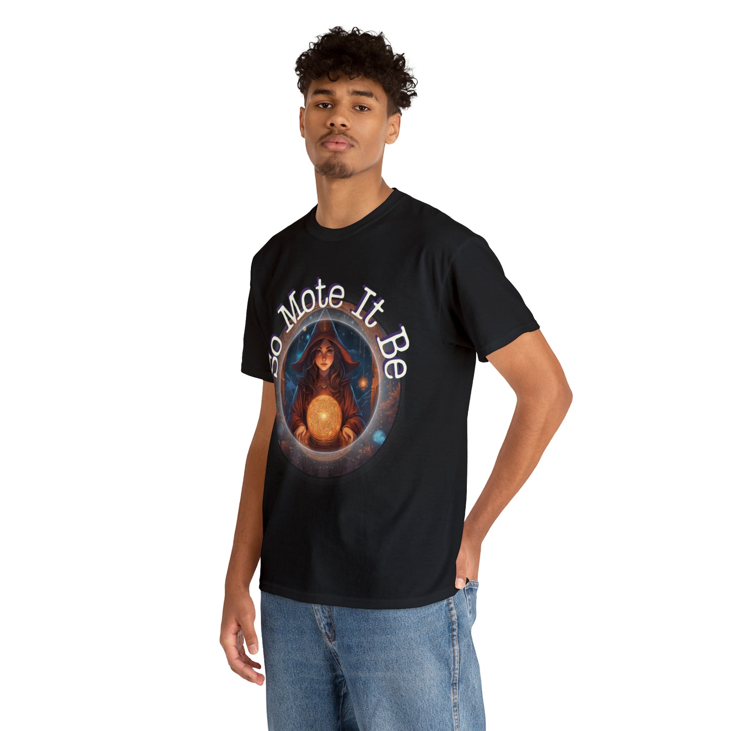 Unisex Heavy Cotton Tee So Mote It Be