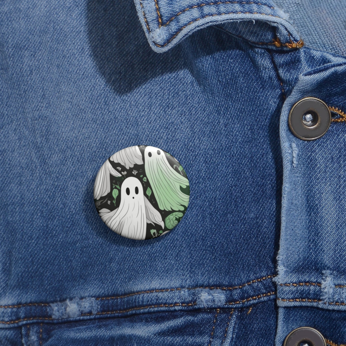 Custom Pin Buttons Discreet PRIDE