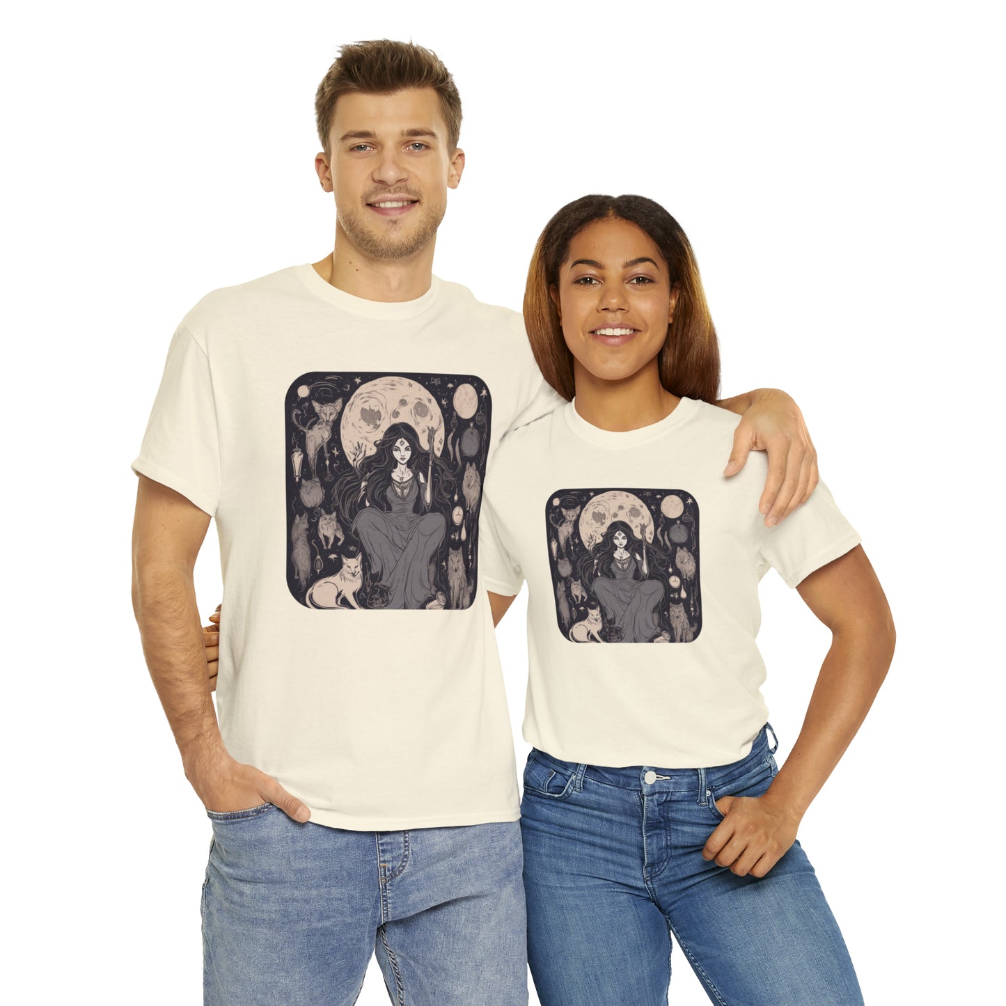 Unisex Heavy Cotton Tee Witchy Vibes