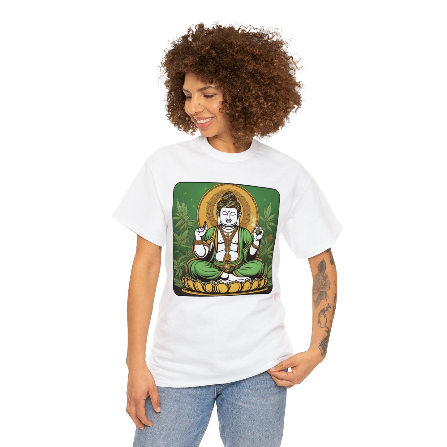 Budda Graphic Tshirt Cannabis Enthusiast Tee