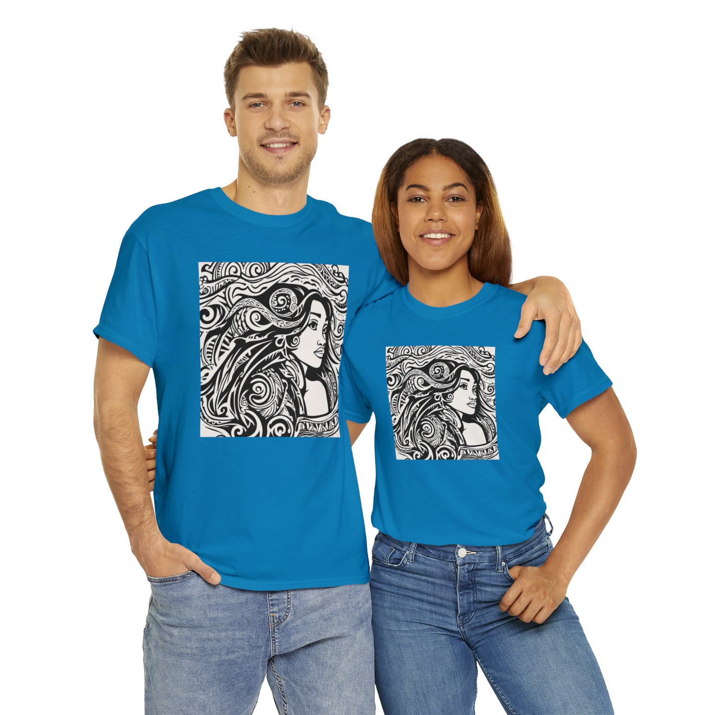 Unisex Heavy Cotton Tee Tribal Inspirations