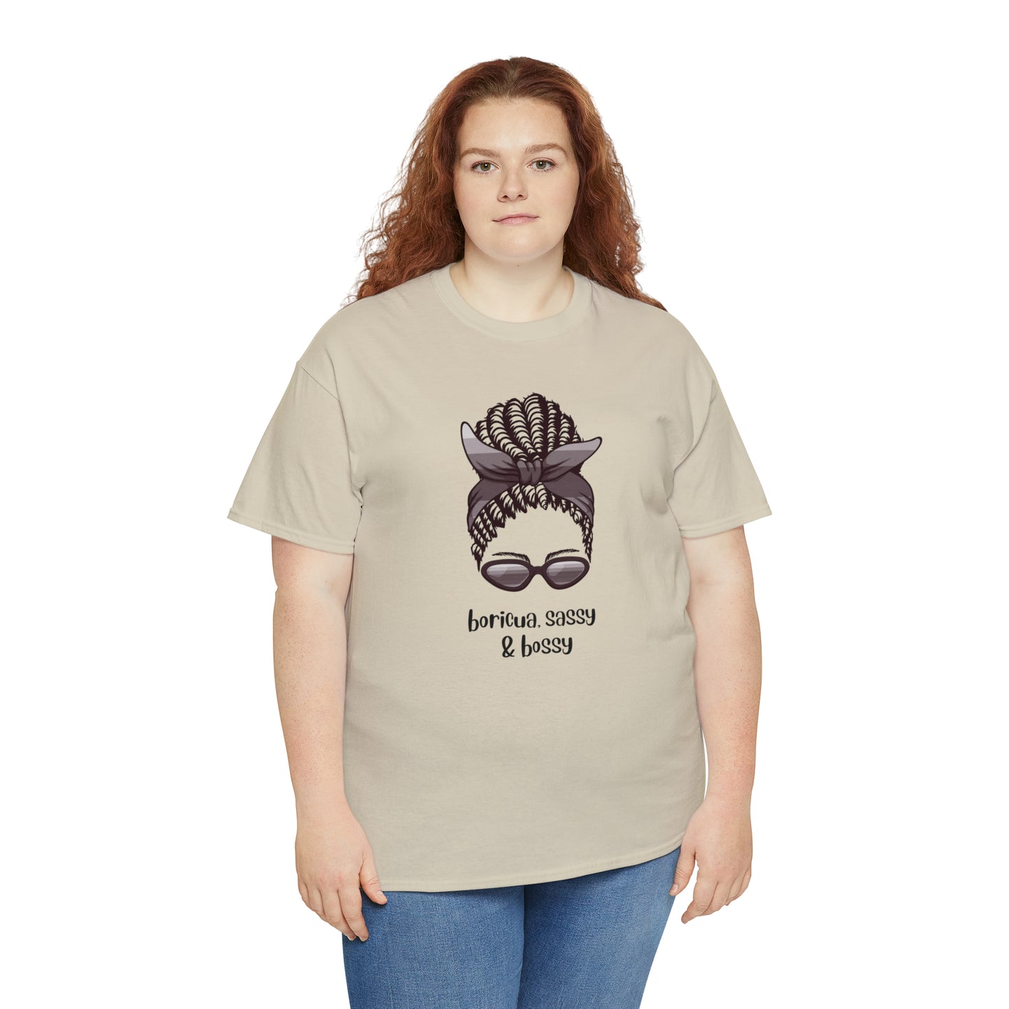 Boricua, Sassy & Bossy Tshirt Graphic Tee