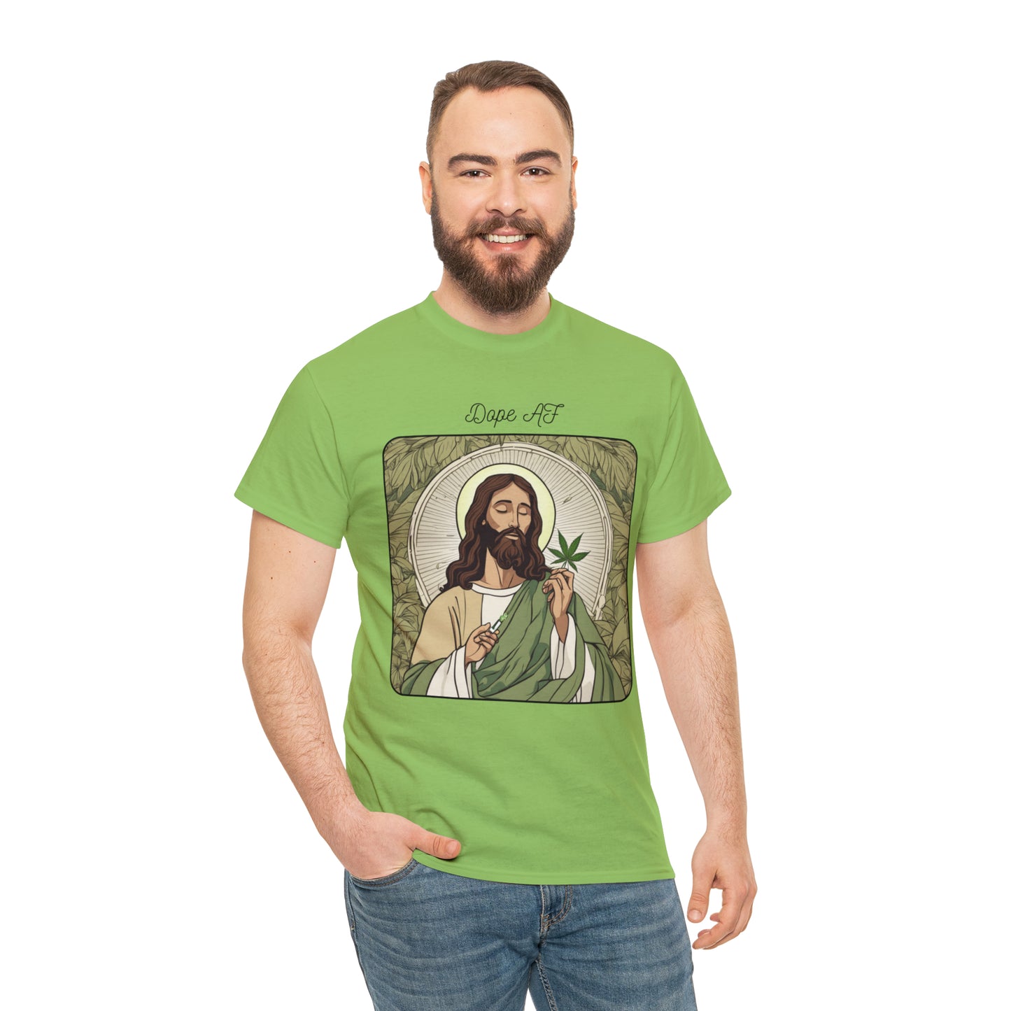 Unisex Heavy Cotton Tee Cannabis Enthusiast Series Dope