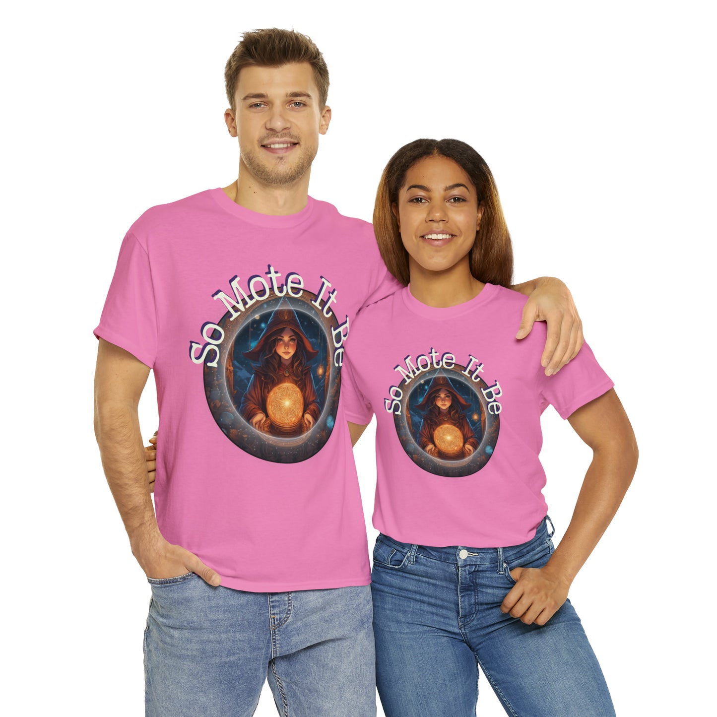 Unisex Heavy Cotton Tee So Mote It Be