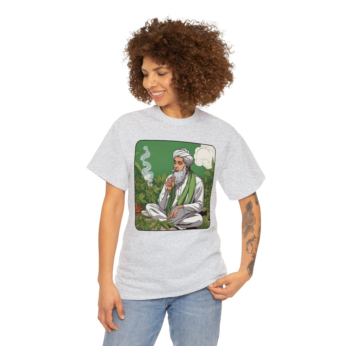 Unisex Heavy Cotton Tee Cannabis Enthusiast No.5
