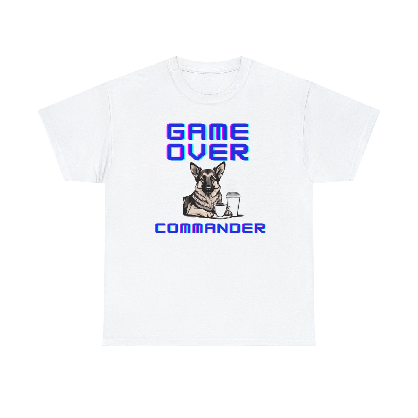 Game Over Commander Graphic Tshirt