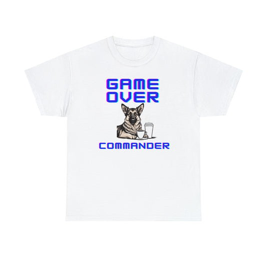 Game Over Commander Graphic Tshirt