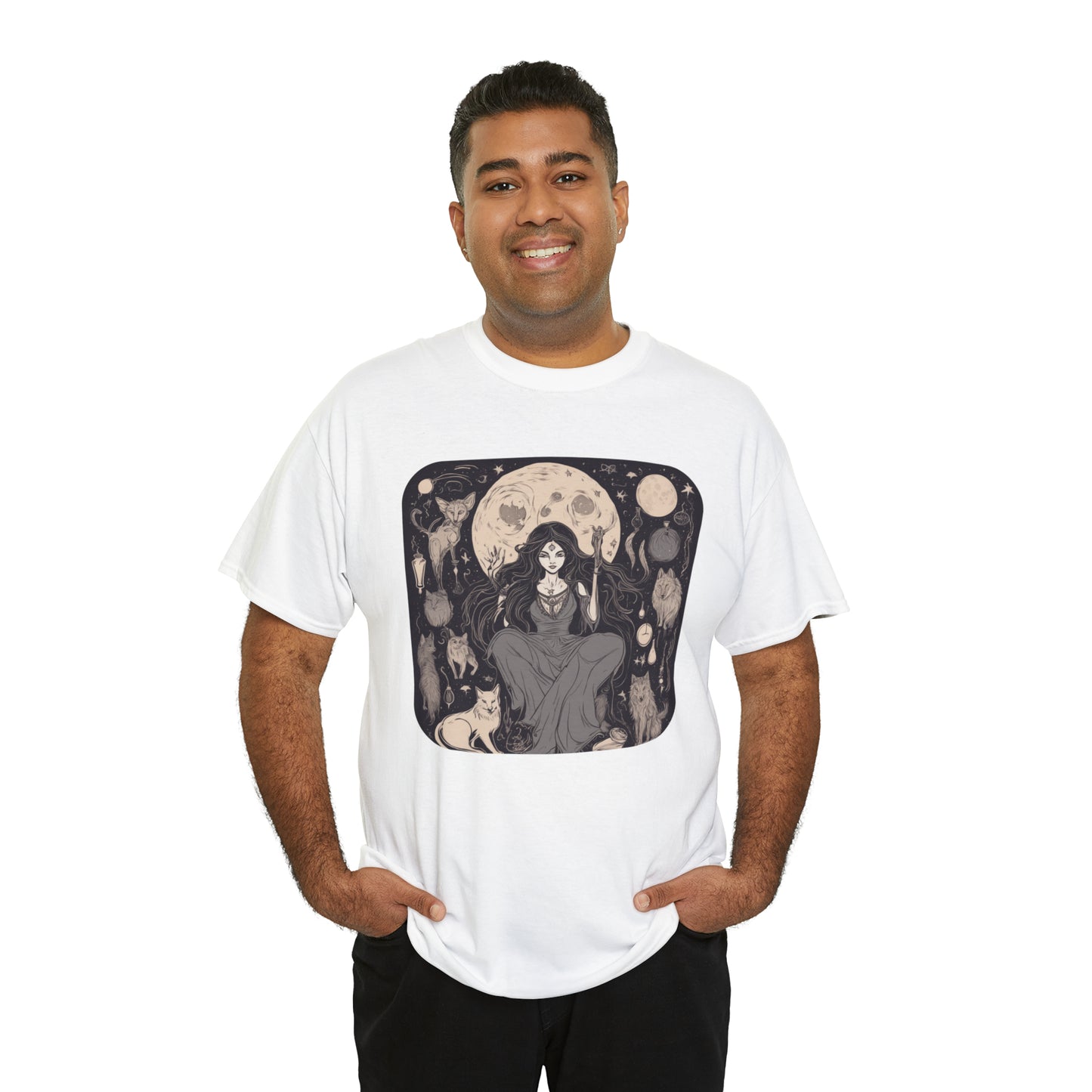 Unisex Heavy Cotton Tee Witchy Vibes