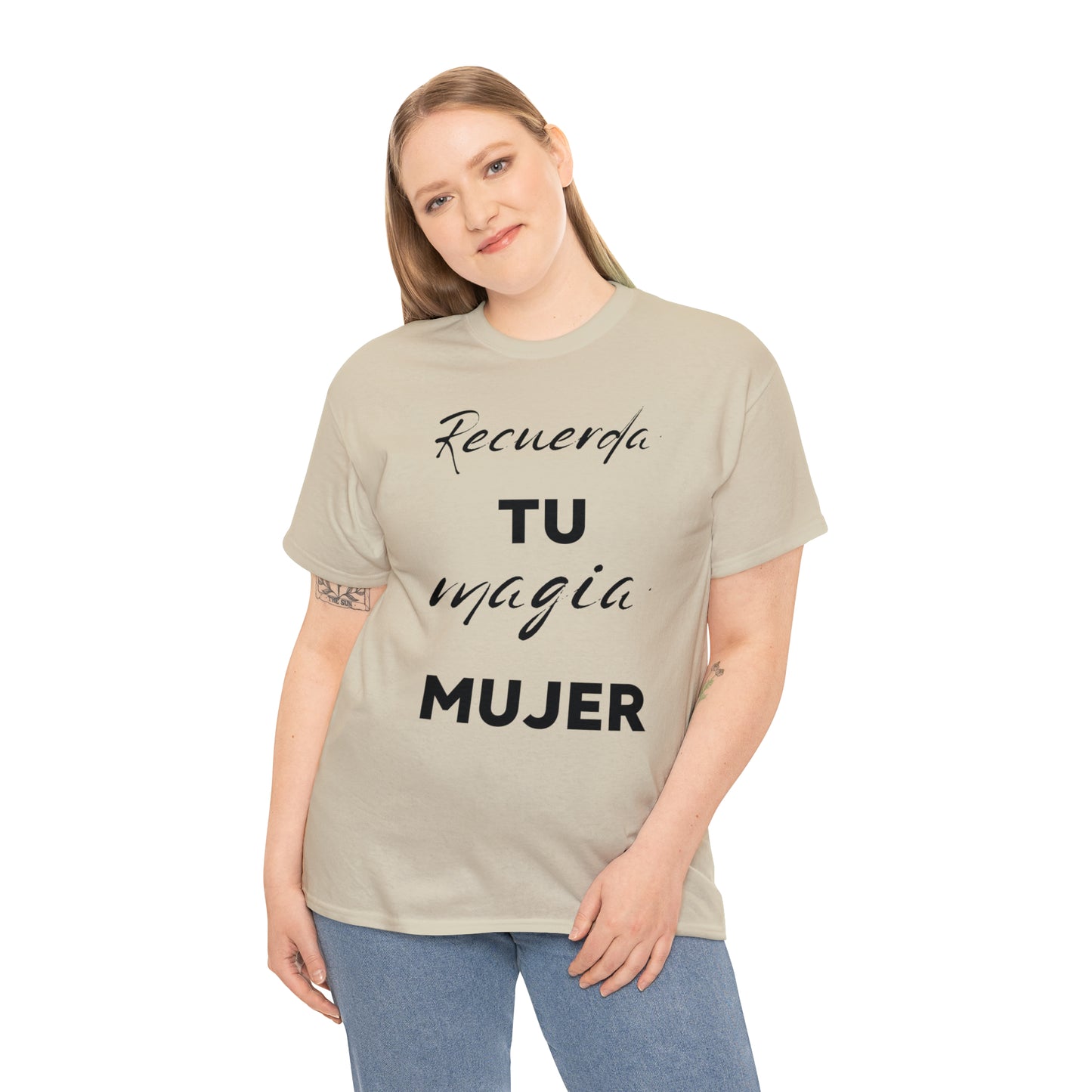 Recuerda Tu Magia Mujer Unisex Heavy Cotton Tee