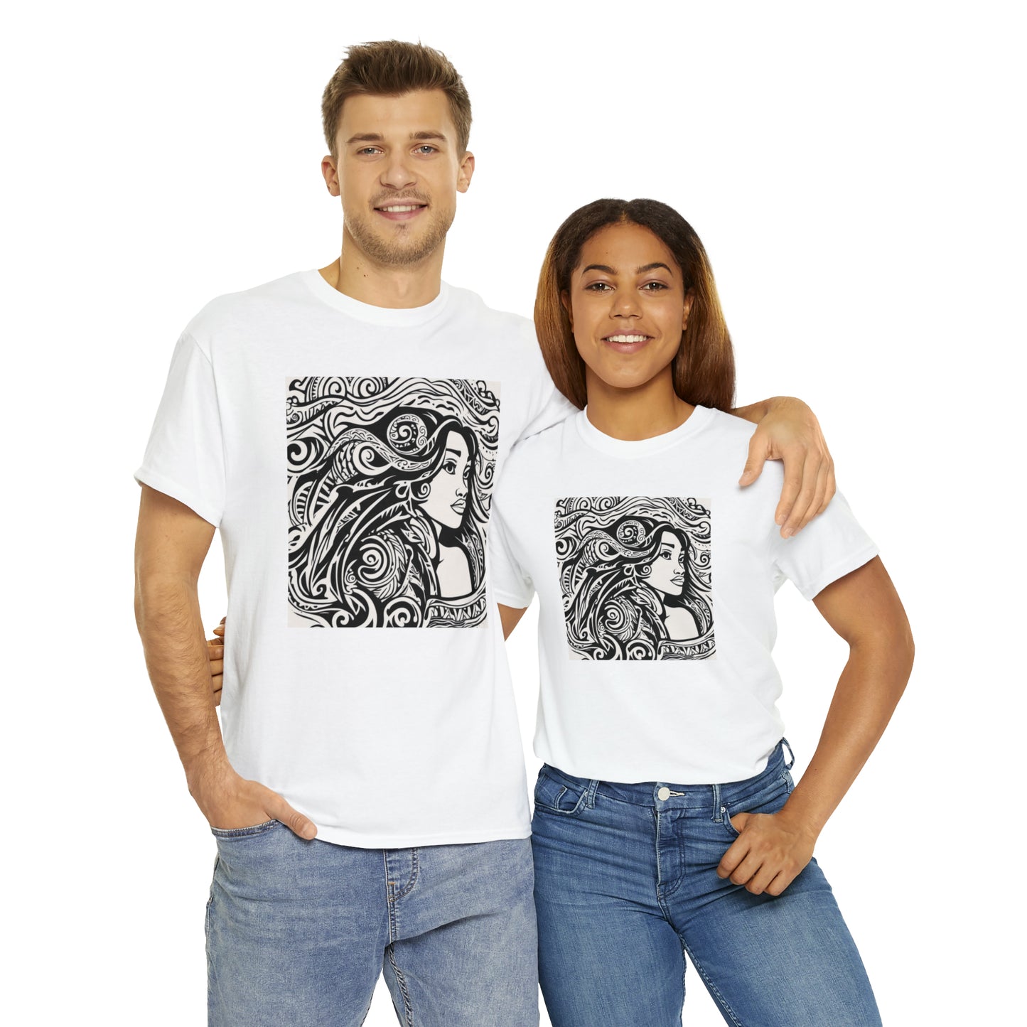 Unisex Heavy Cotton Tee Tribal Inspirations