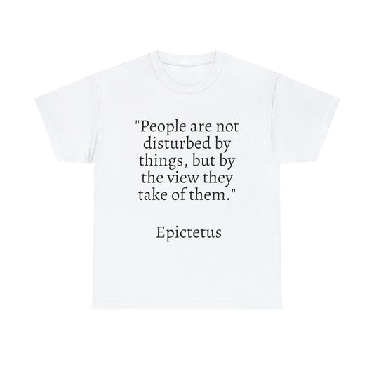 Unisex Heavy Cotton Tee Quotes Epictetus