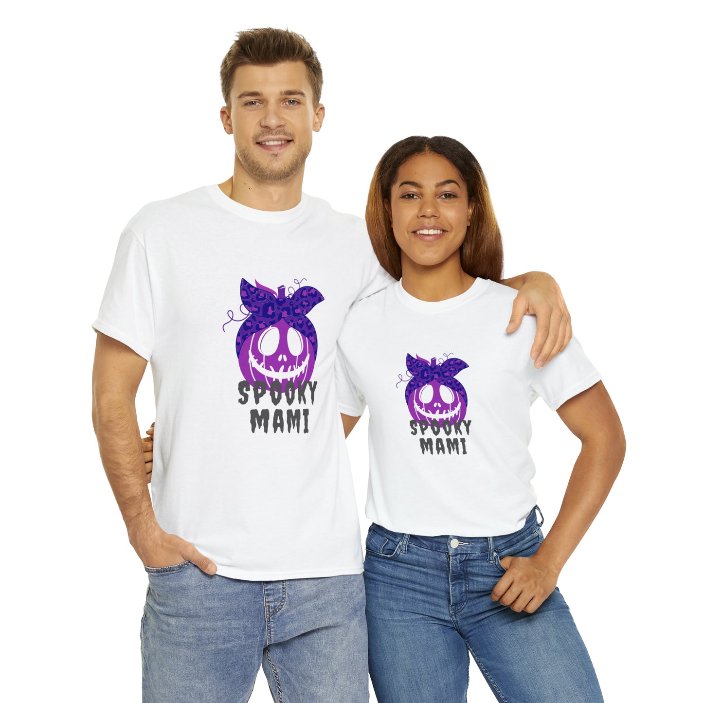 Spooky Mami Tee Tshirt Pumpking