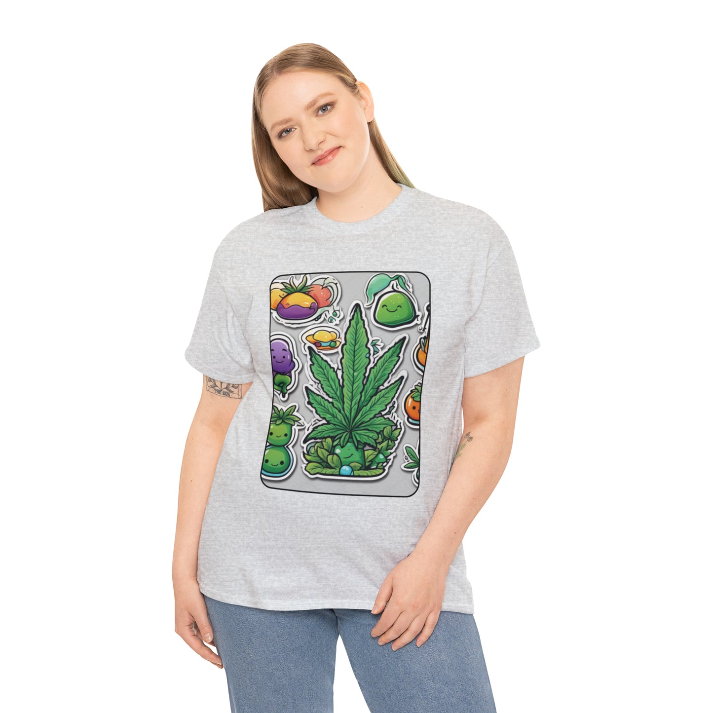 Unisex Heavy Cotton Tee Cannabis Enthusiast No. 9