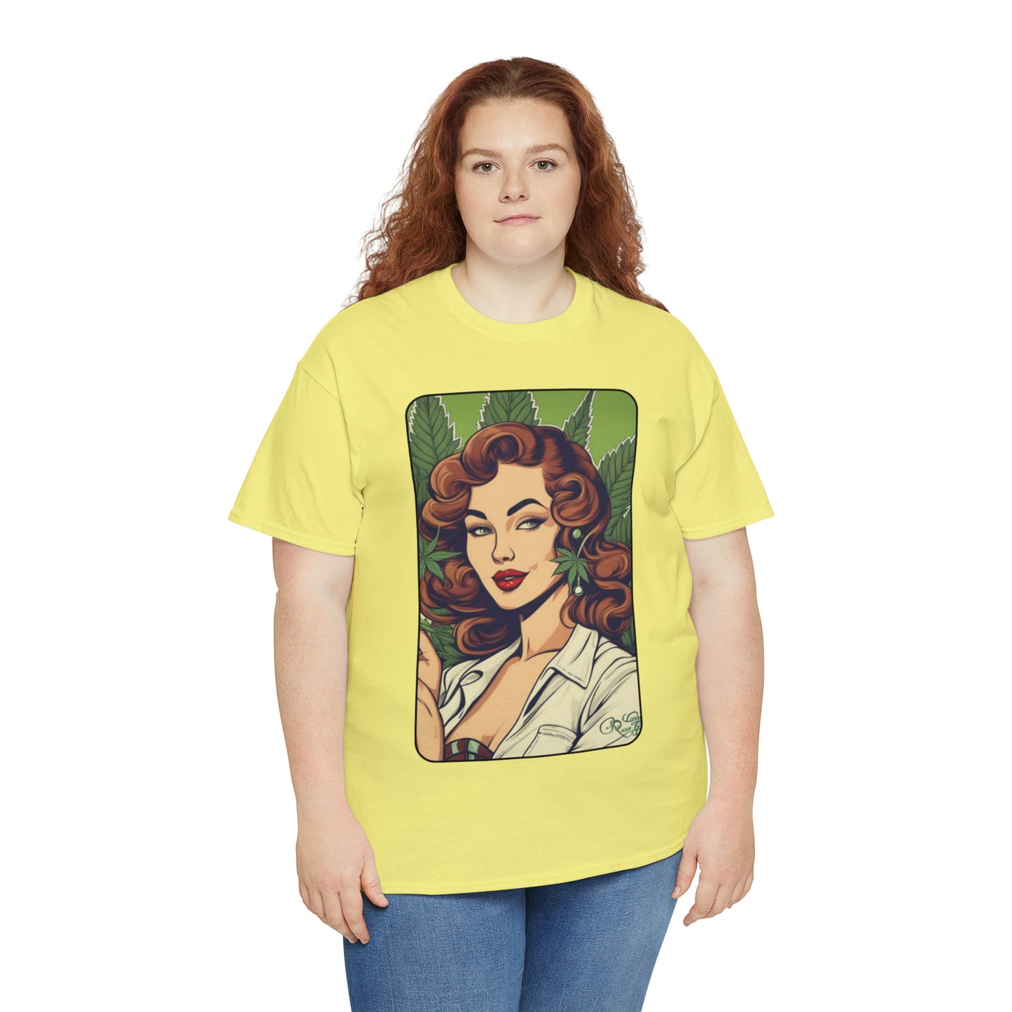 Unisex Heavy Cotton Tee Cannabis Enthusiast No. 10