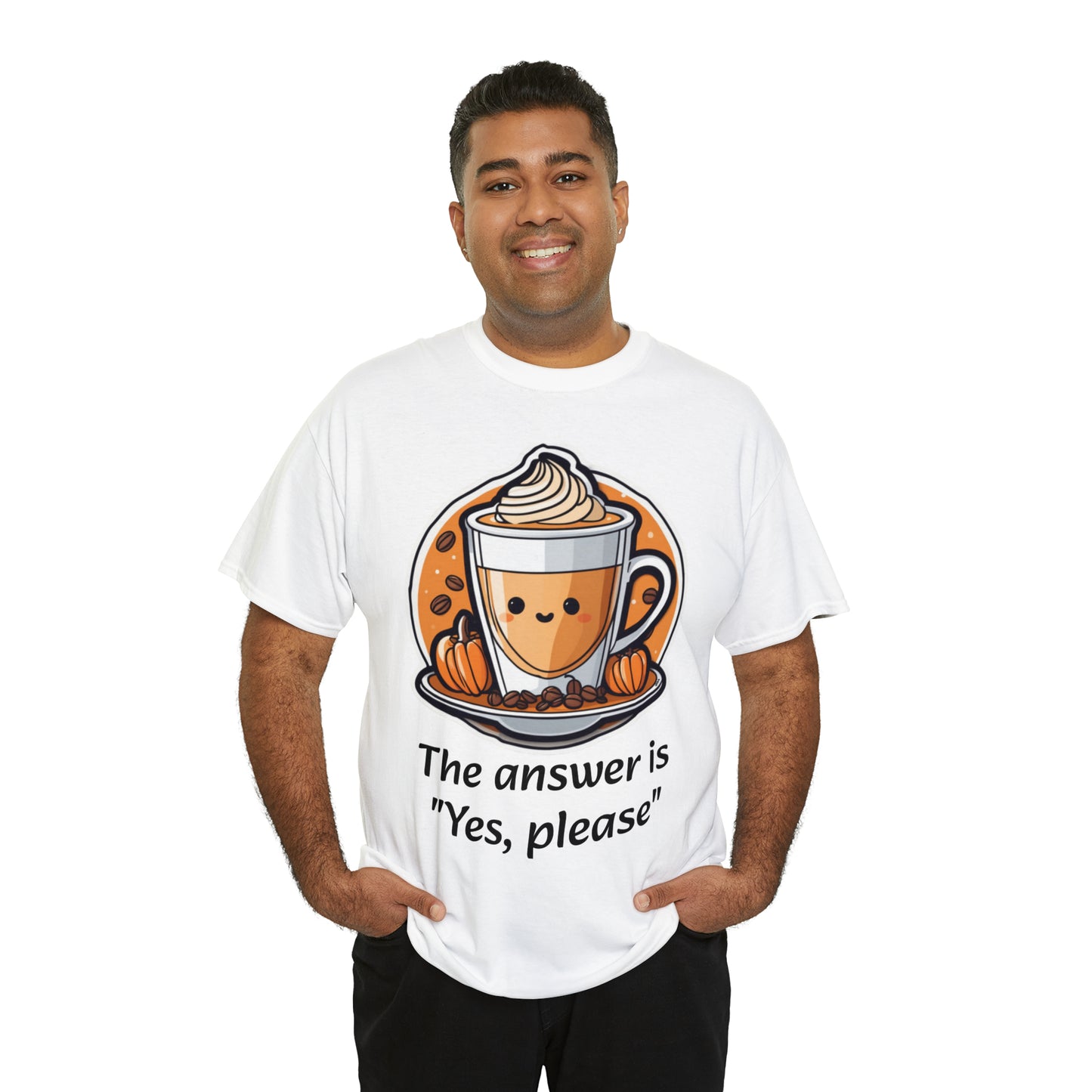 Unisex Heavy Cotton Tee PSL "Yes, please"