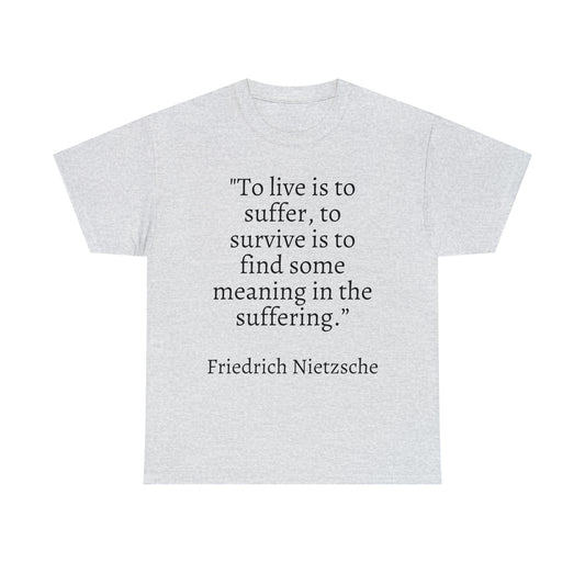 Unisex Heavy Cotton Tee Quotes Series No.1