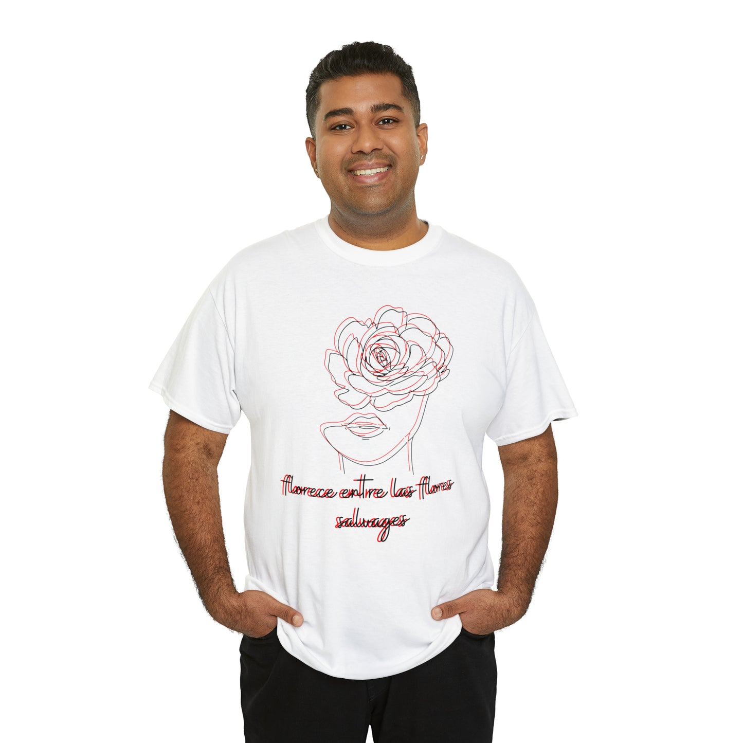 Florece Graphic Tshirt Unisex Heavy Cotton Tee