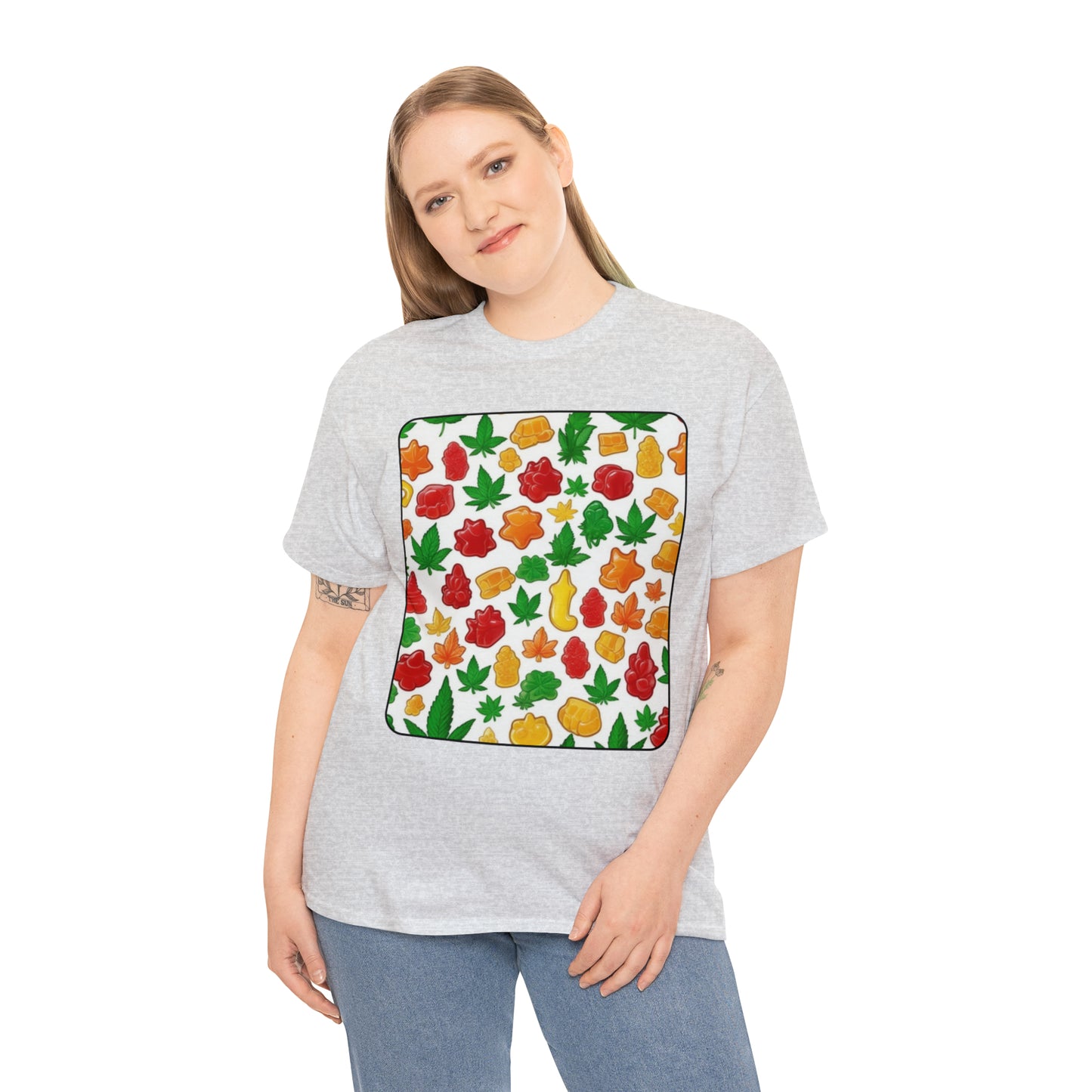 Unisex Heavy Cotton Tee Cannabis Enthusiast No. 8
