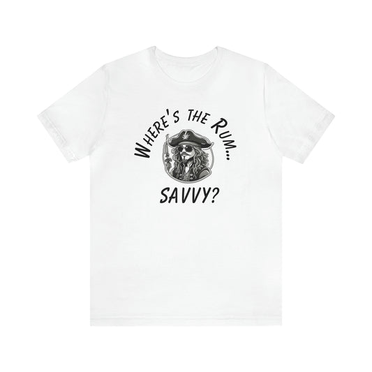 Unisex Jersey Short Sleeve Tee RUM PIRATE