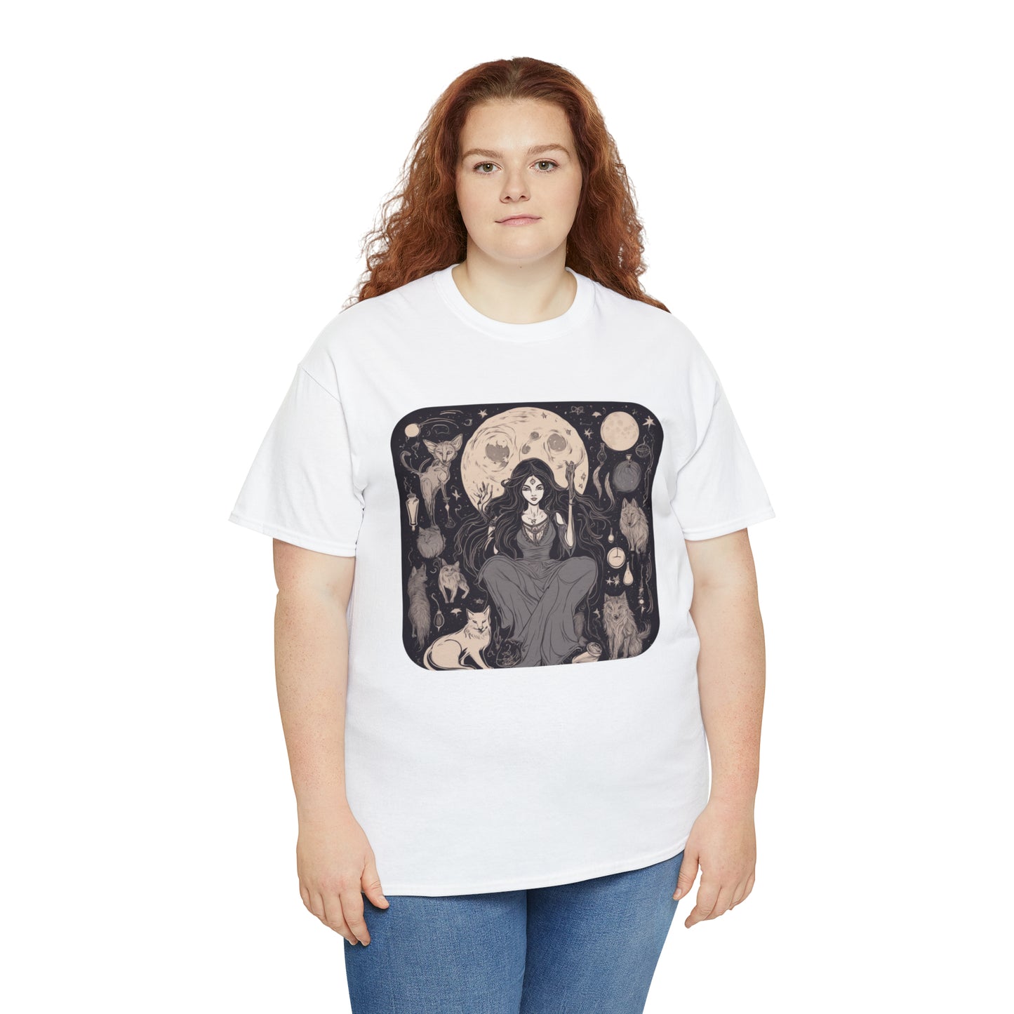 Unisex Heavy Cotton Tee Witchy Vibes