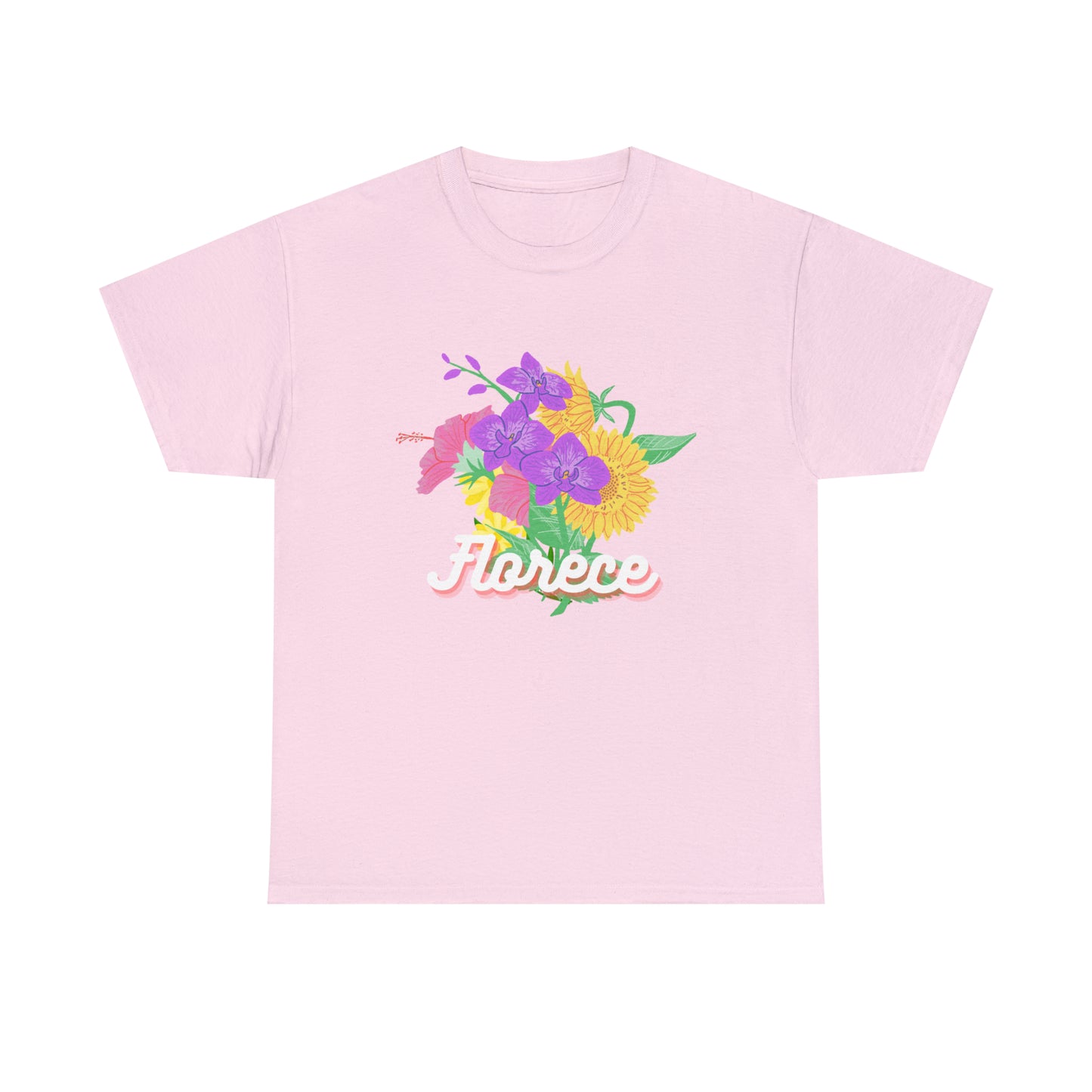 Florece Graphic Tshirt Unisex Heavy Cotton Tee