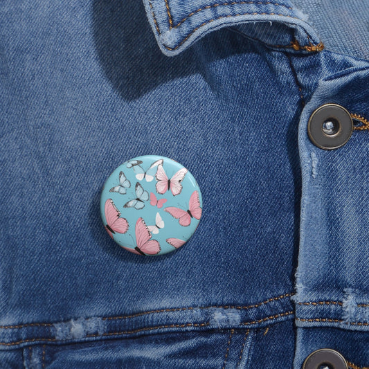 Custom Pin Buttons Discreet PRIDE