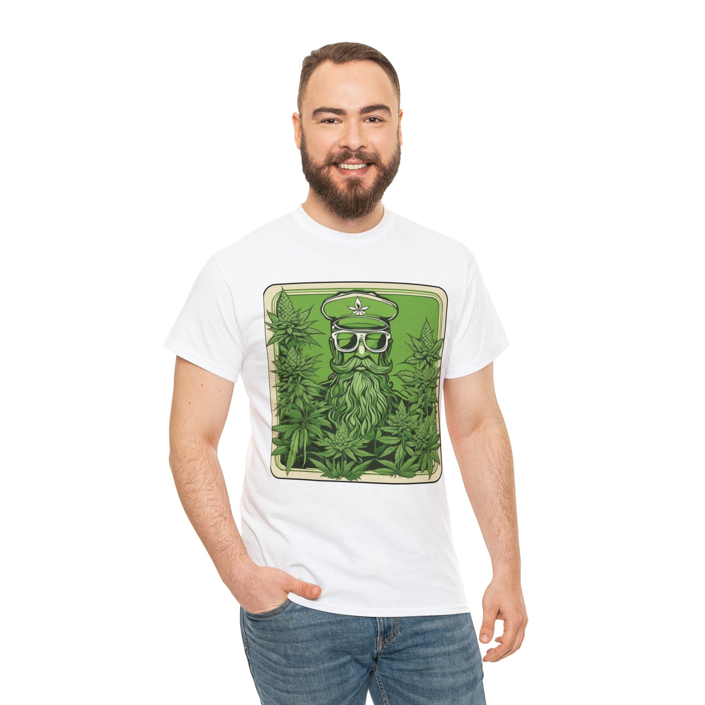 Unisex Heavy Cotton Tee Cannabis Enthusiast No.3