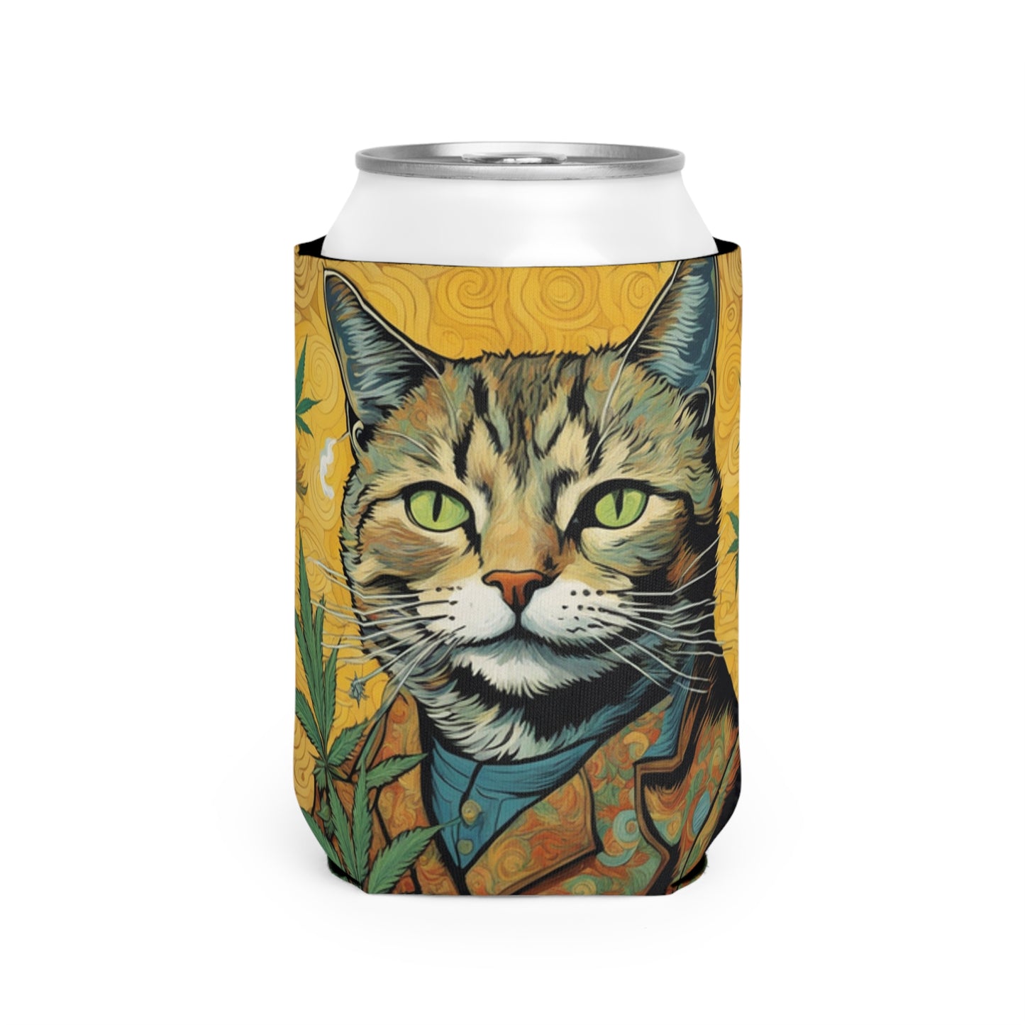 Can Cooler Sleeve Kitten Love Series