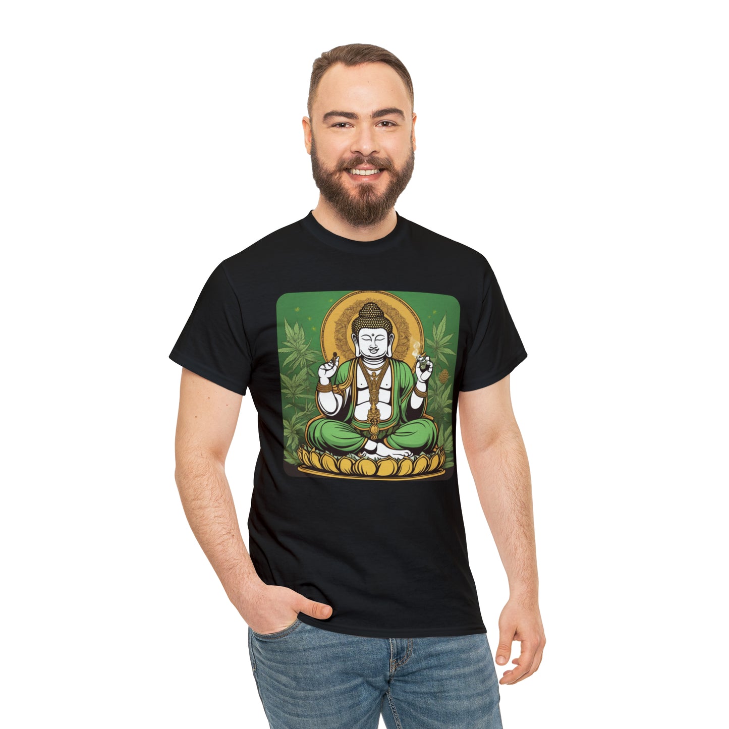 Budda Graphic Tshirt Cannabis Enthusiast Tee