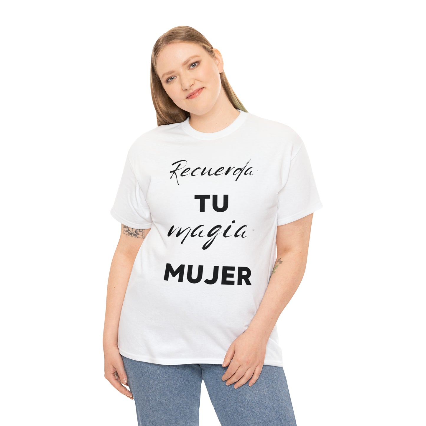 Recuerda Tu Magia Mujer Unisex Heavy Cotton Tee
