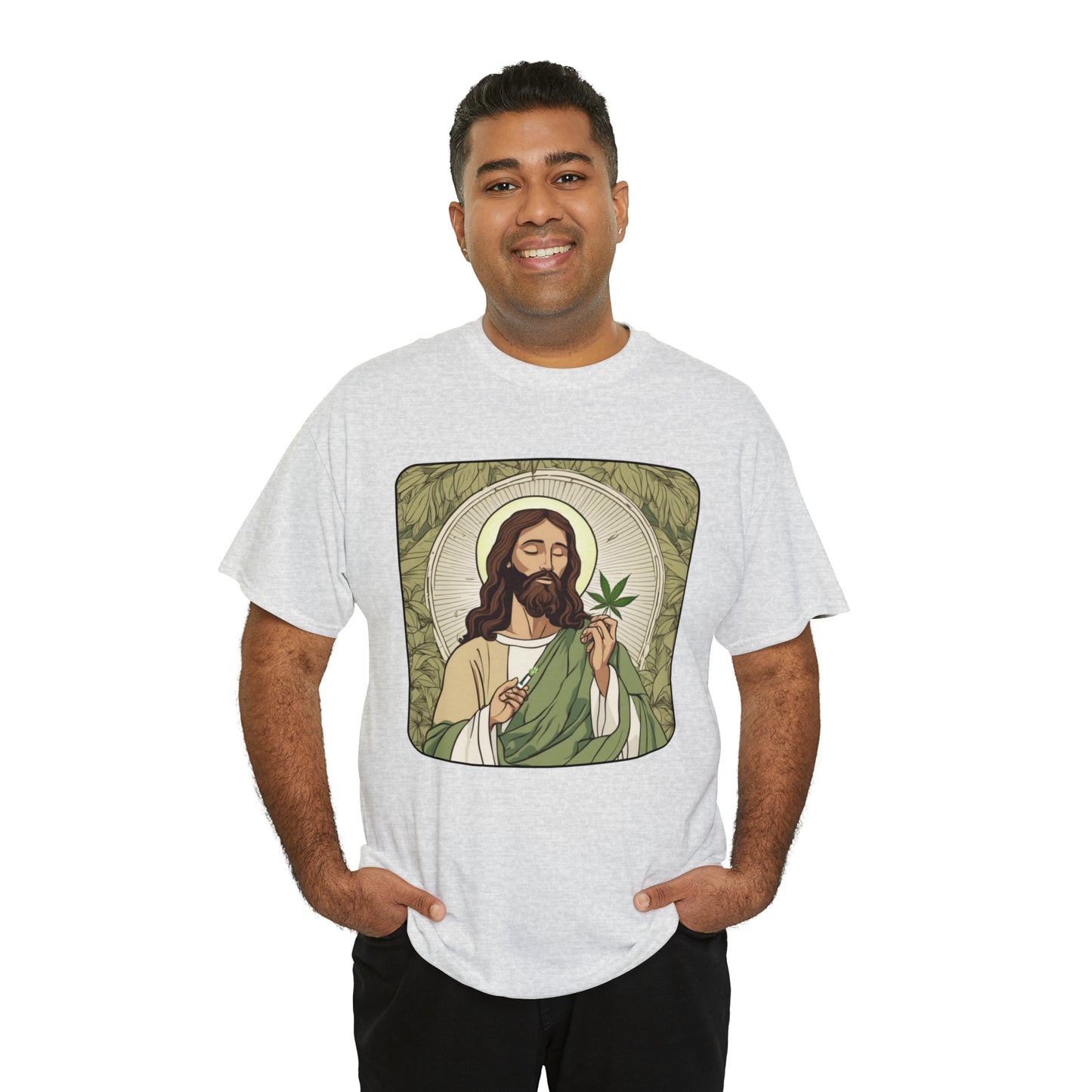 Unisex Heavy Cotton Tee Cannabis Enthusiast No.4