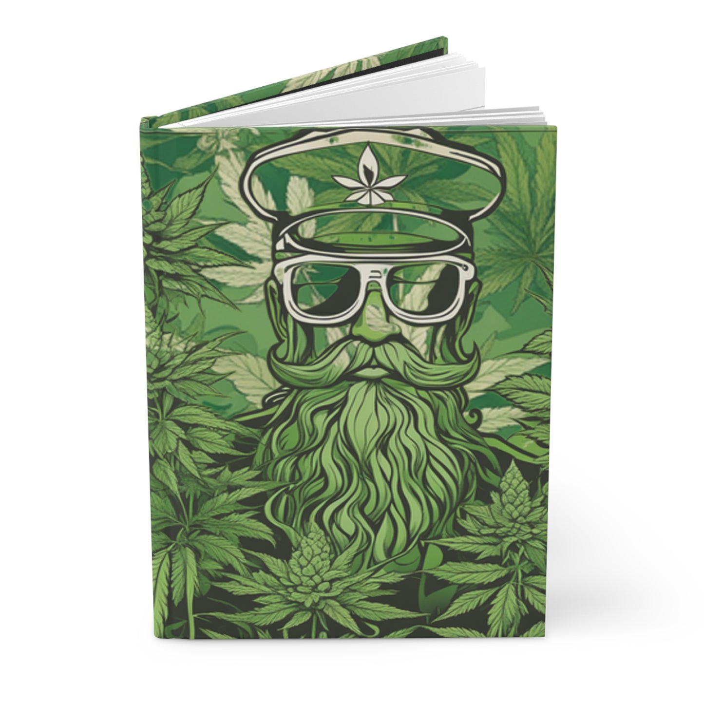 Hardcover Journal Matte Cannabis Enthusiast Series