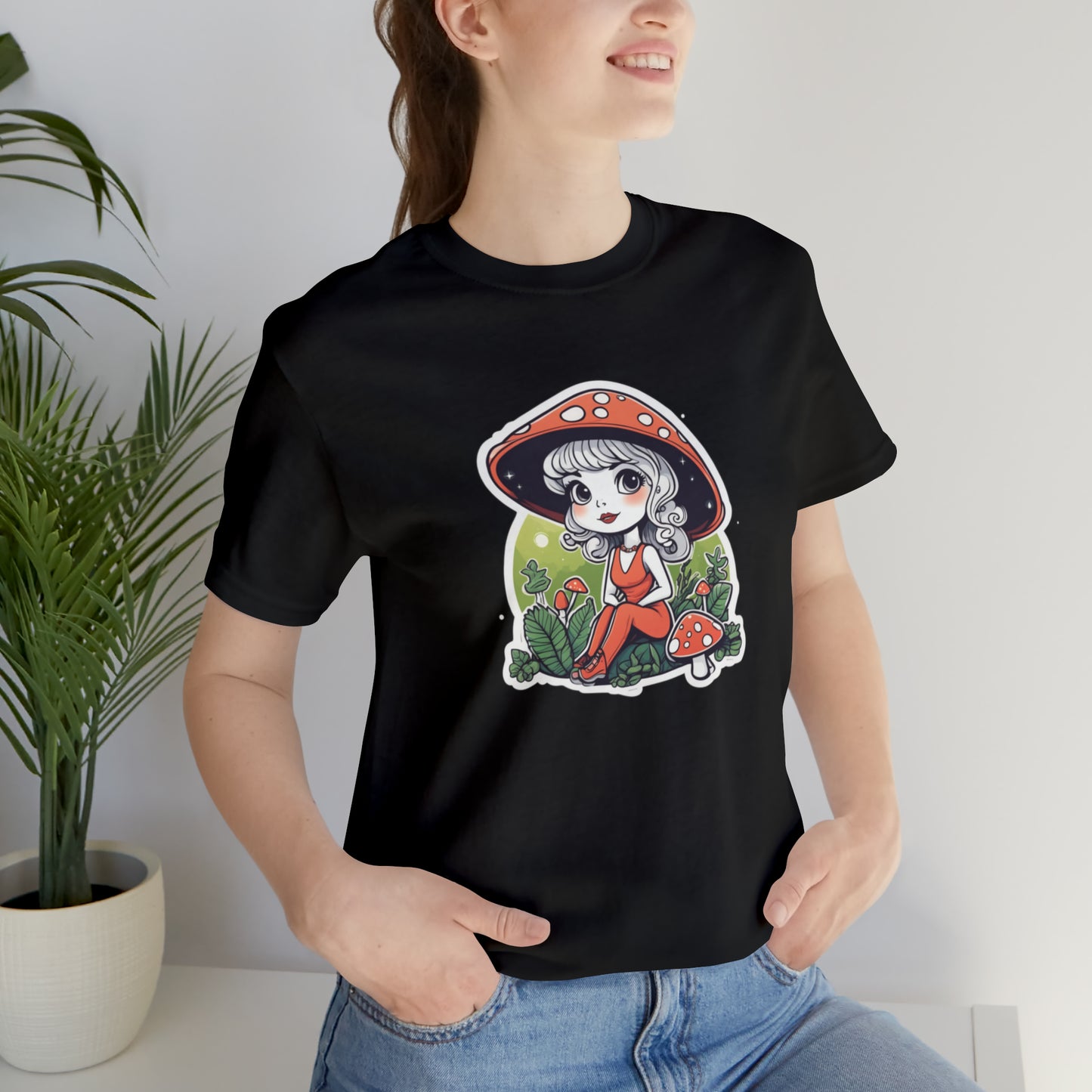 Unisex Jersey Short Sleeve Tee Shrooms Series