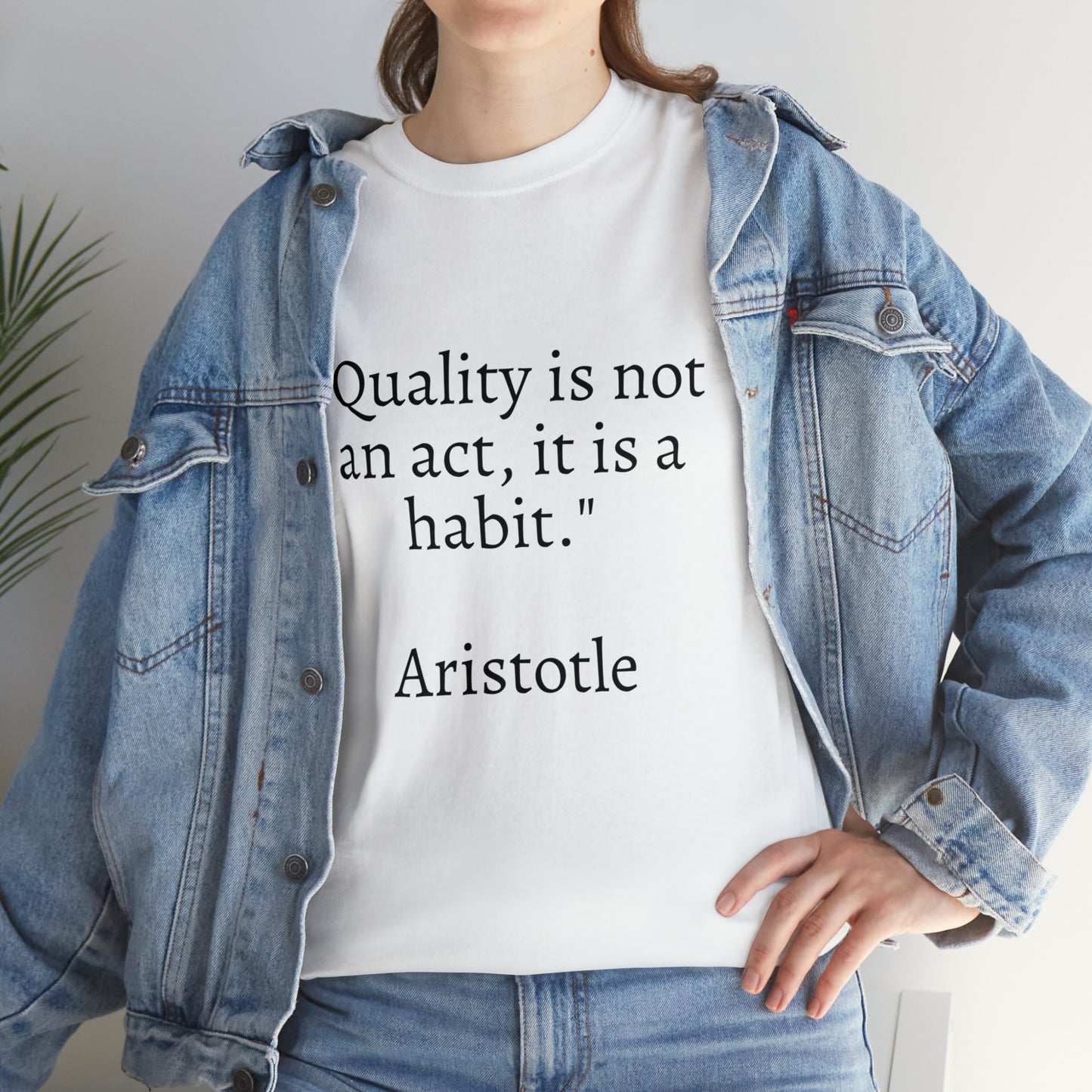 Unisex Heavy Cotton Tee Quotes Series No.2
