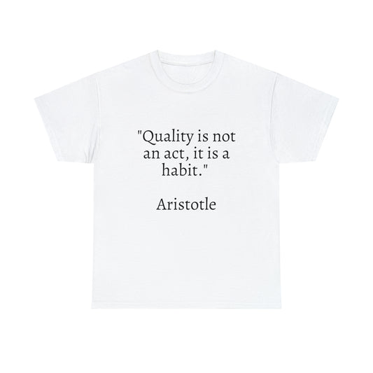 Unisex Heavy Cotton Tee Quotes Series No.2