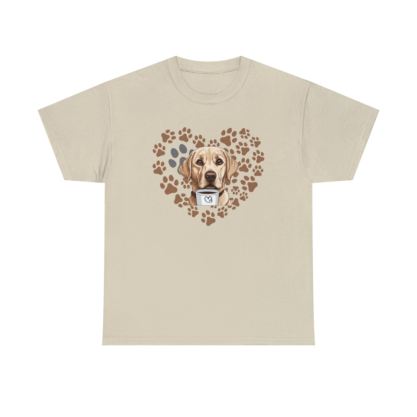 Golden Retriever Graphic Tshirt Unisex Heavy Cotton Tee