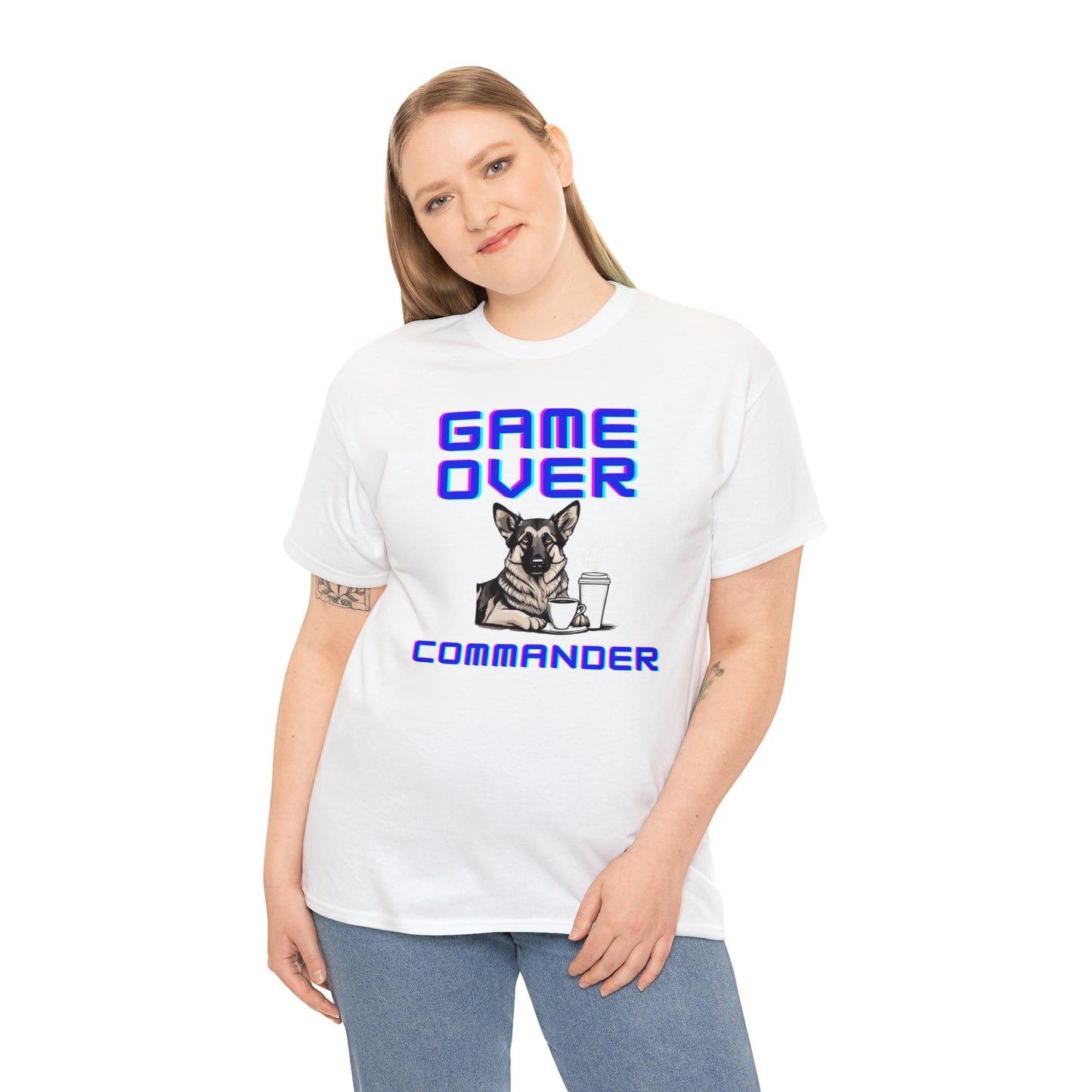 Game Over Commander Graphic Tshirt