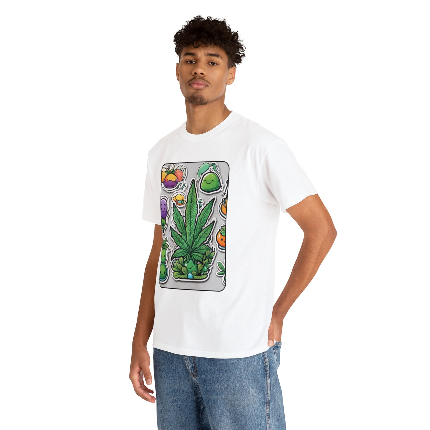 Unisex Heavy Cotton Tee Cannabis Enthusiast No. 9