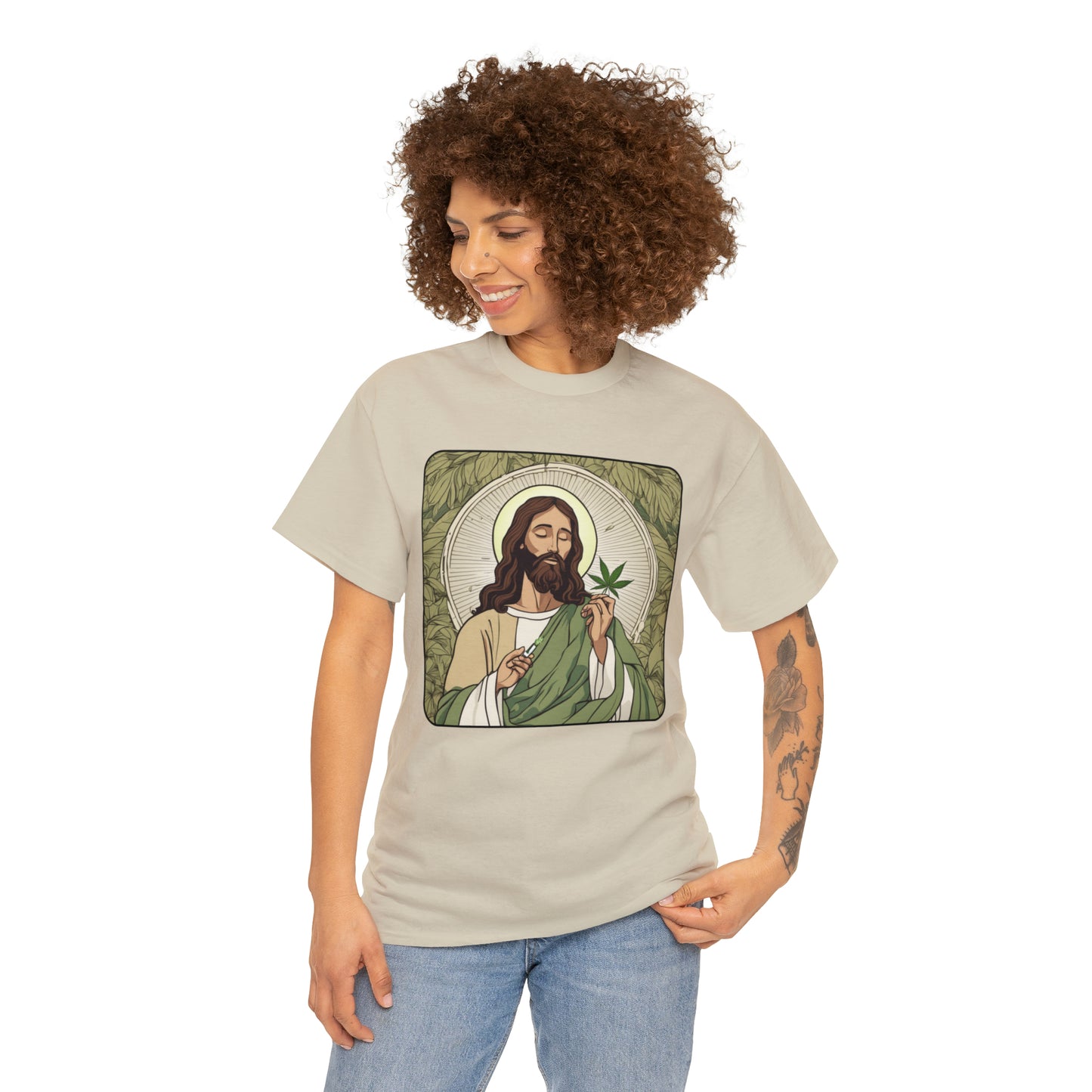 Unisex Heavy Cotton Tee Cannabis Enthusiast No.4