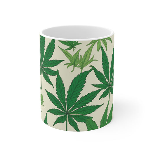 Ceramic Mug 11oz Cannabis Enthusiast Series