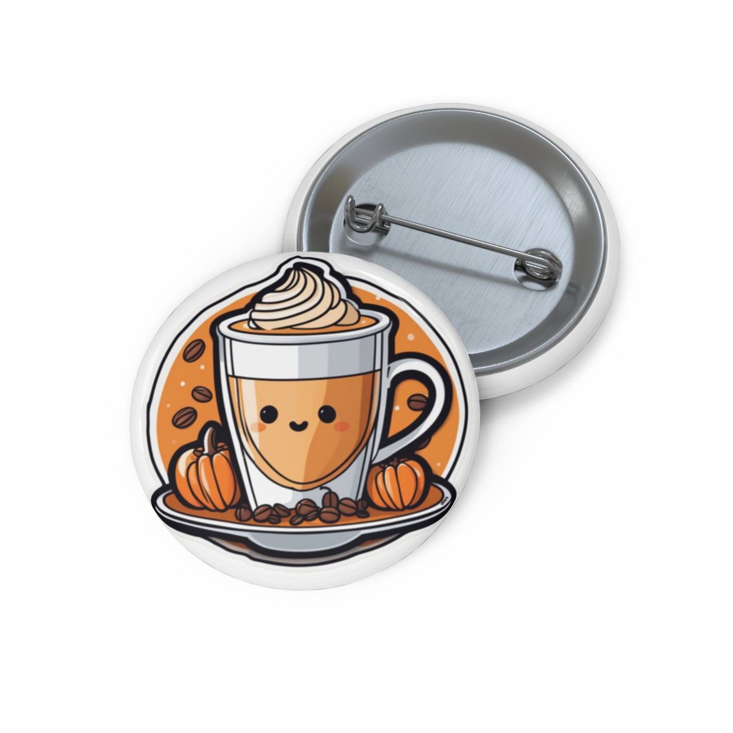 Custom Pin Buttons PSL Autumn