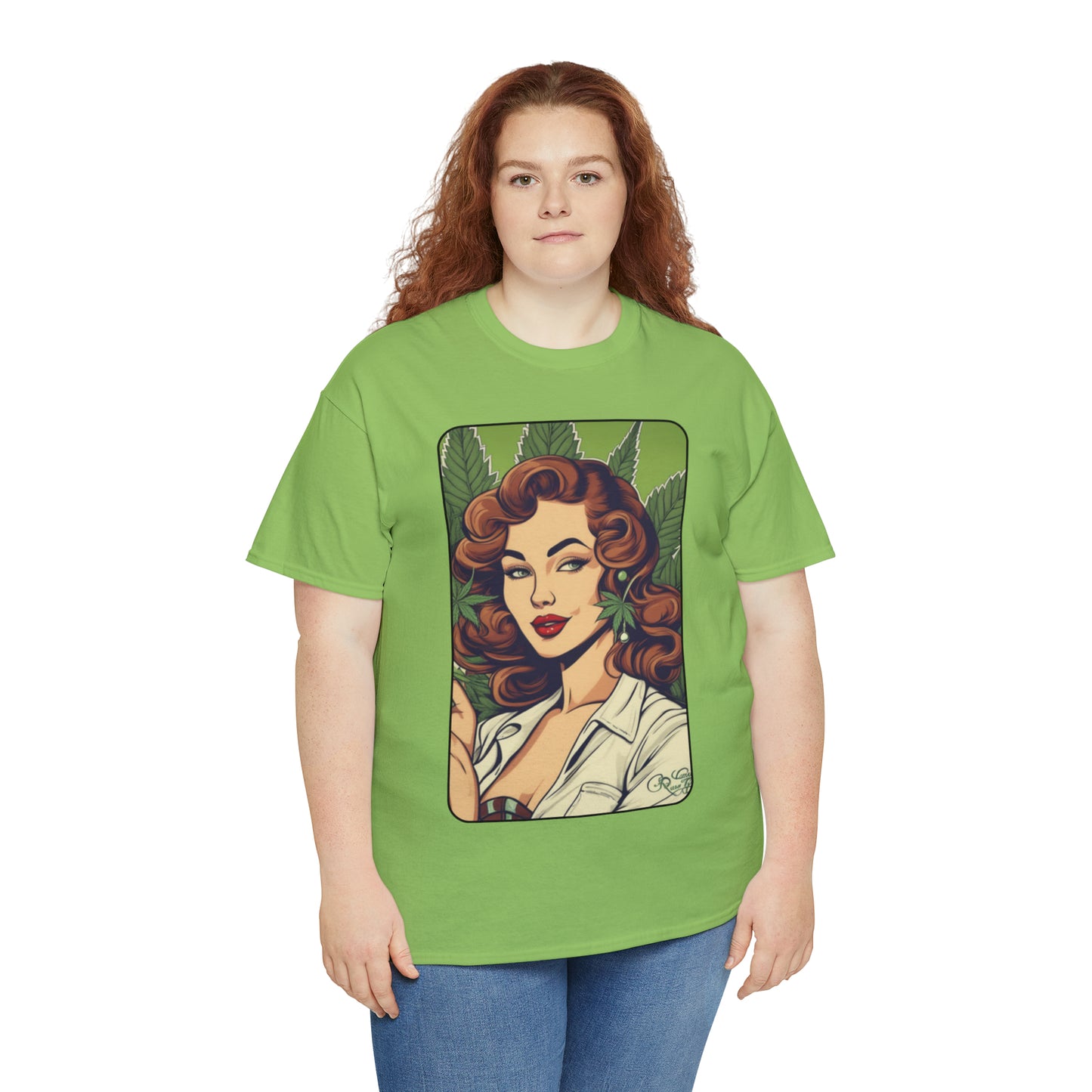 Unisex Heavy Cotton Tee Cannabis Enthusiast No. 10
