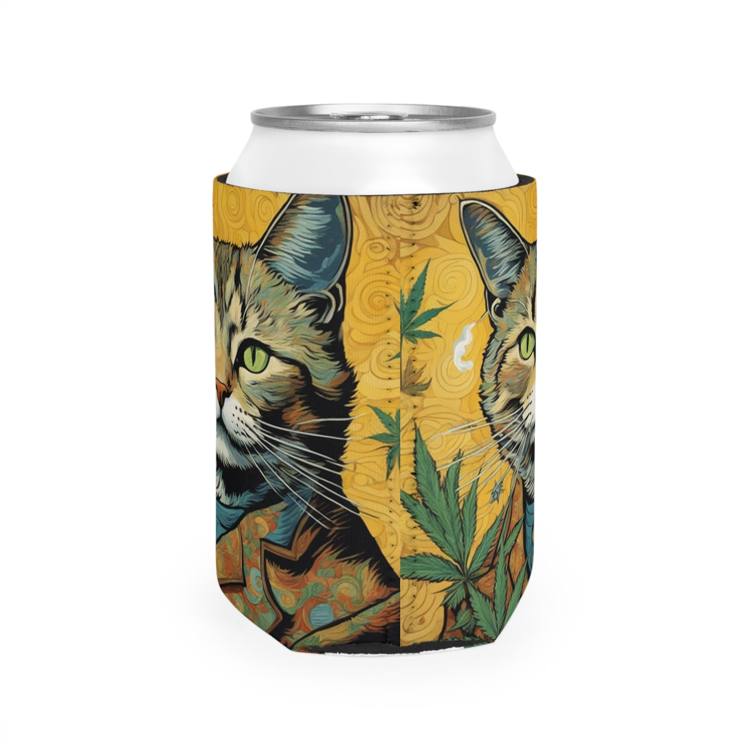 Can Cooler Sleeve Kitten Love Series