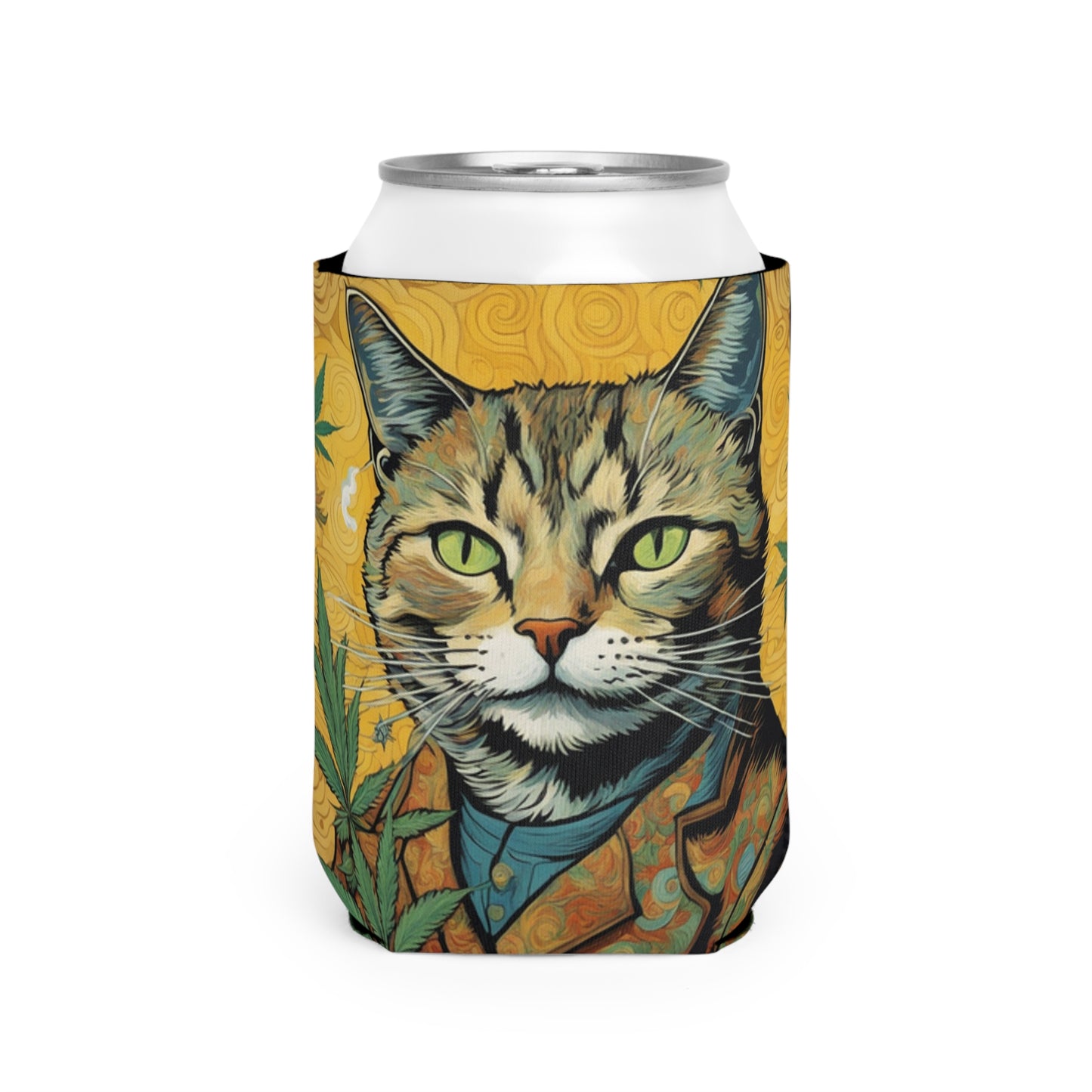 Can Cooler Sleeve Kitten Love Series