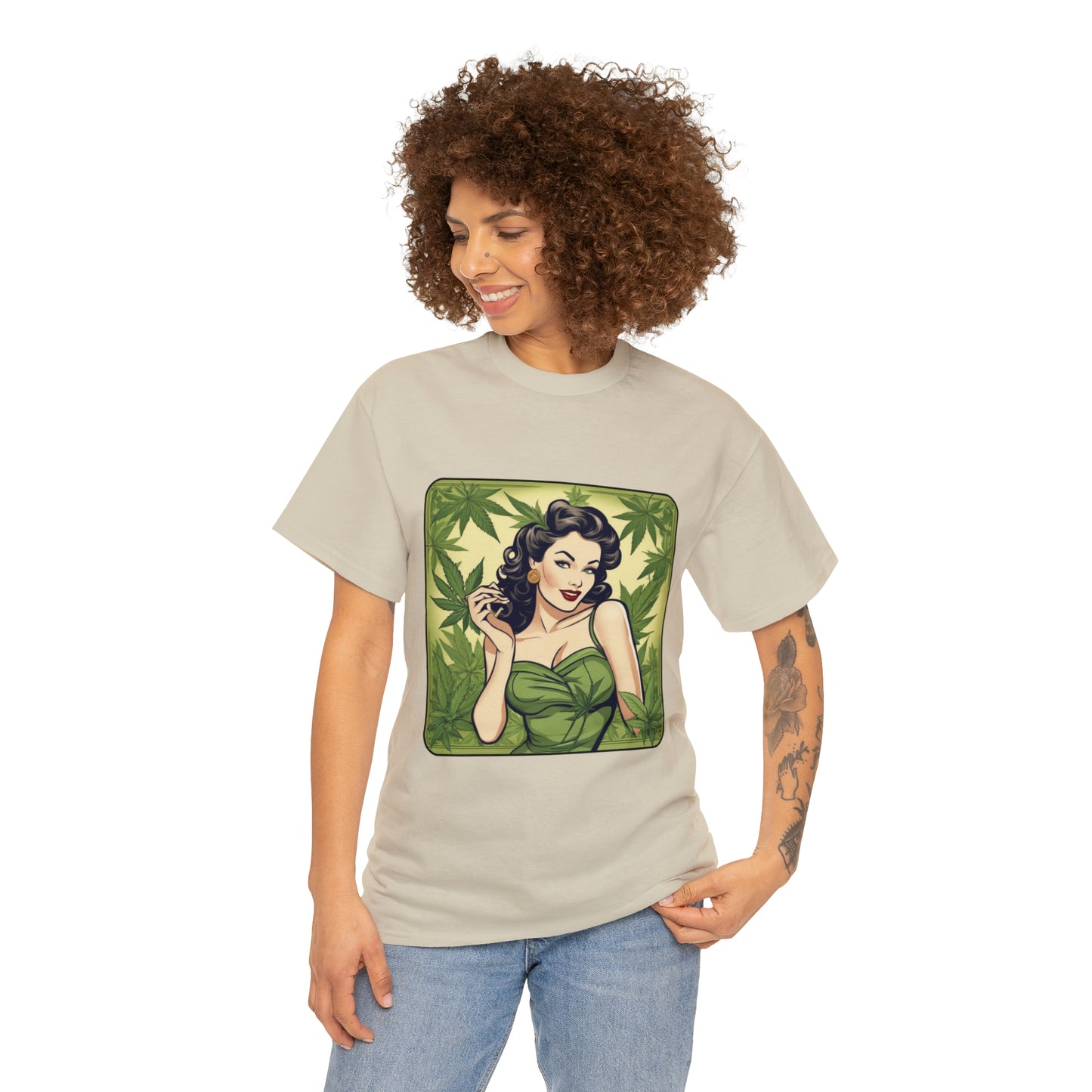 Unisex Heavy Cotton Tee Cannabis Enthusiast No. 11