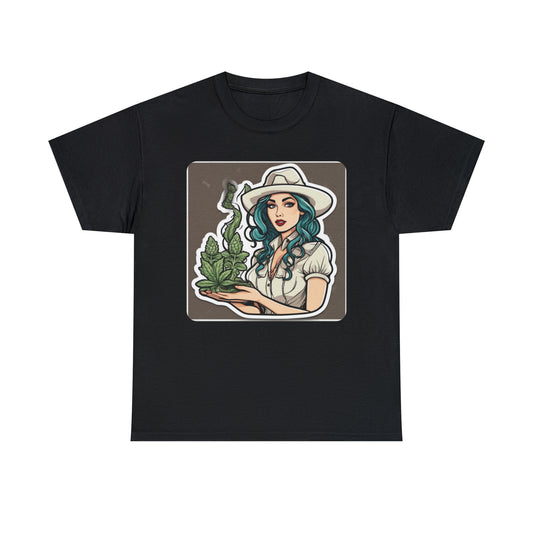 Unisex Heavy Cotton Tee Cannabis Enthusiast Series No.1