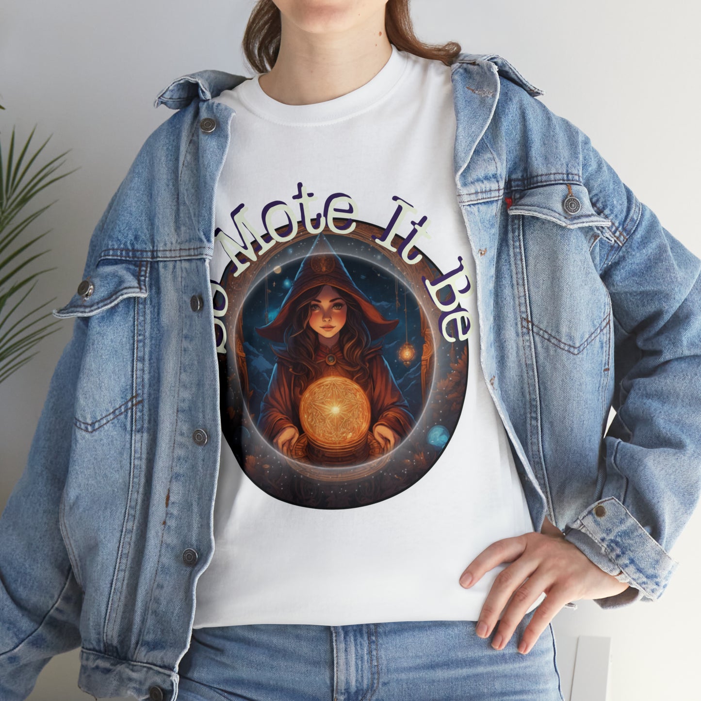 Unisex Heavy Cotton Tee So Mote It Be
